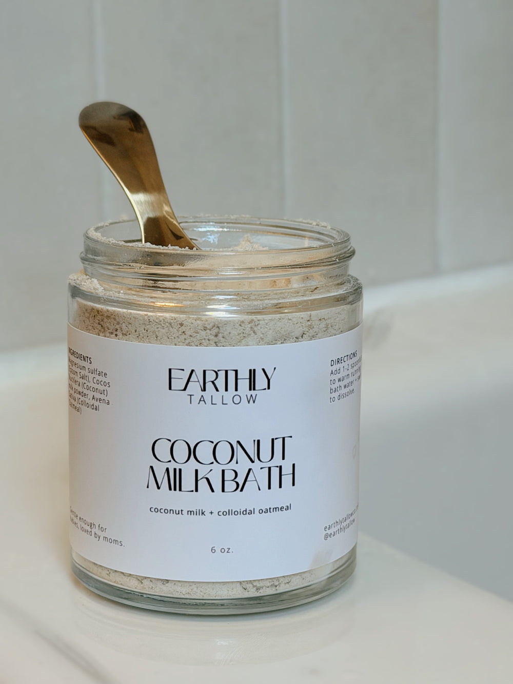 Coconut Milk Bath Soak