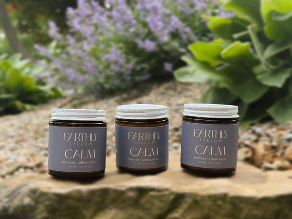 Calm Whipped Tallow (Lavender)