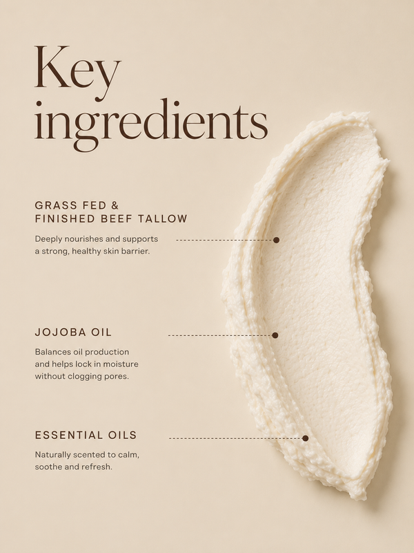 Vanilla Whipped Tallow