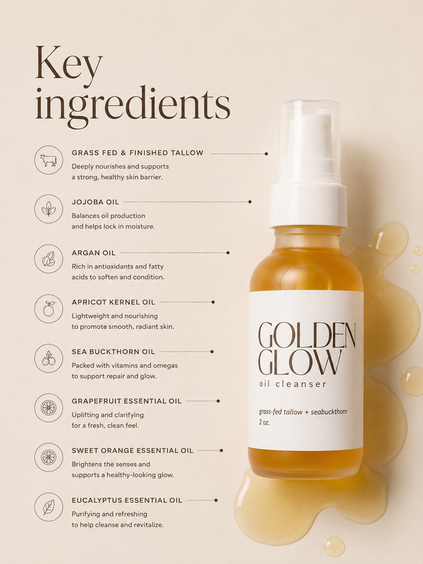 Golden Glow (Tallow + Seabuckthorn Cleanser)