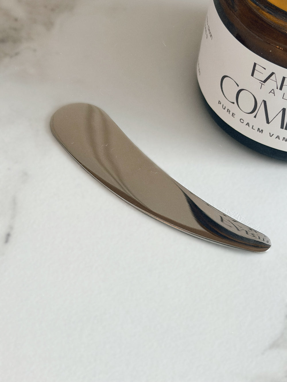 Metal Skincare Spatula