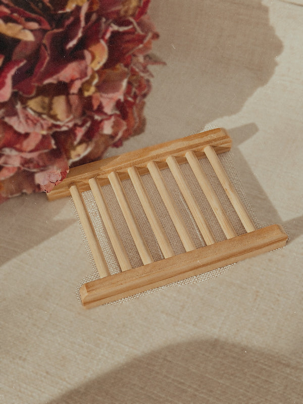 Wooden Soap Stand