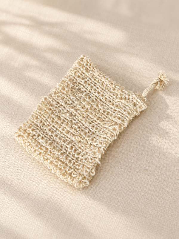 Natural Sisal Soap Saver Bag