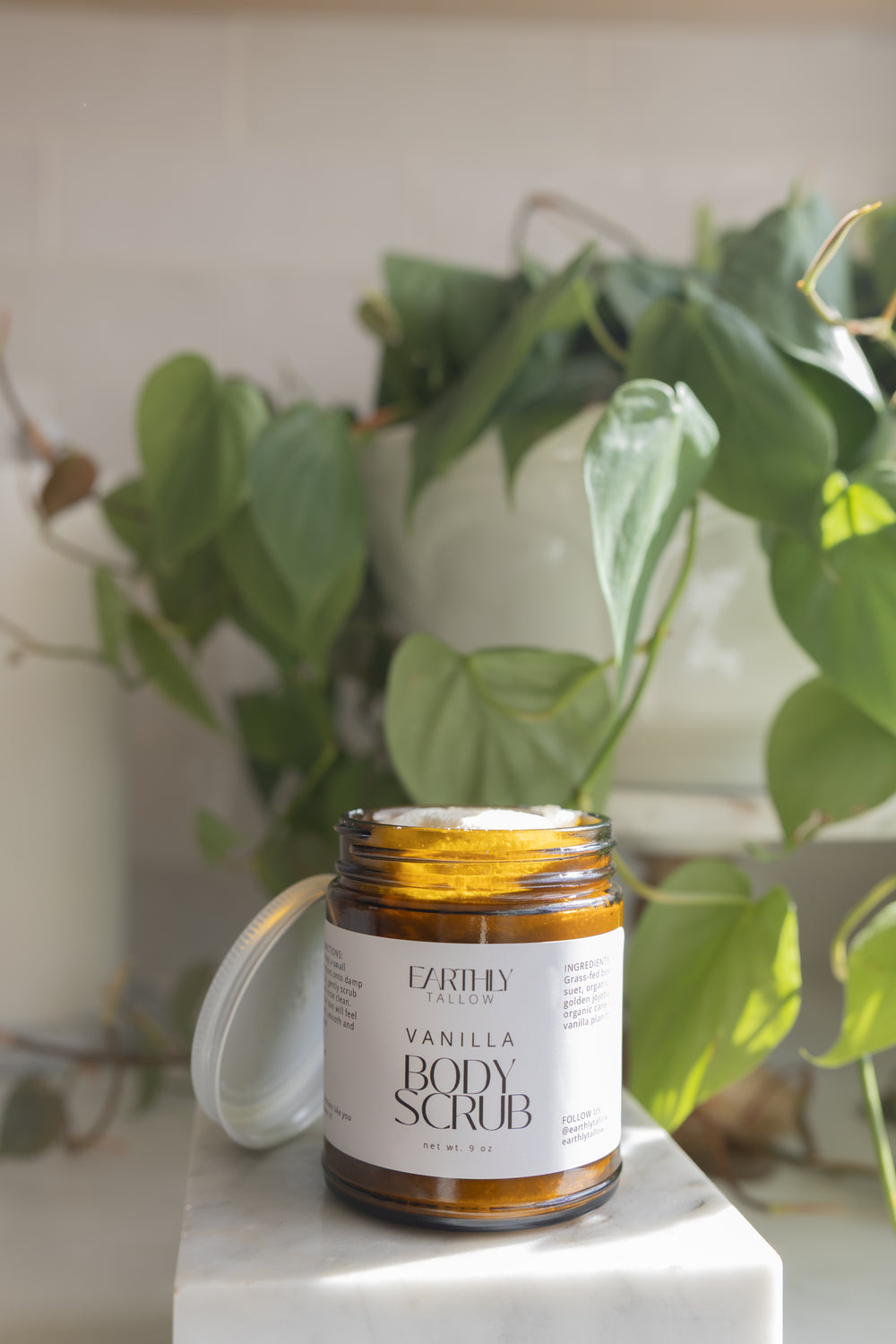 Vanilla Tallow Body Scrub
