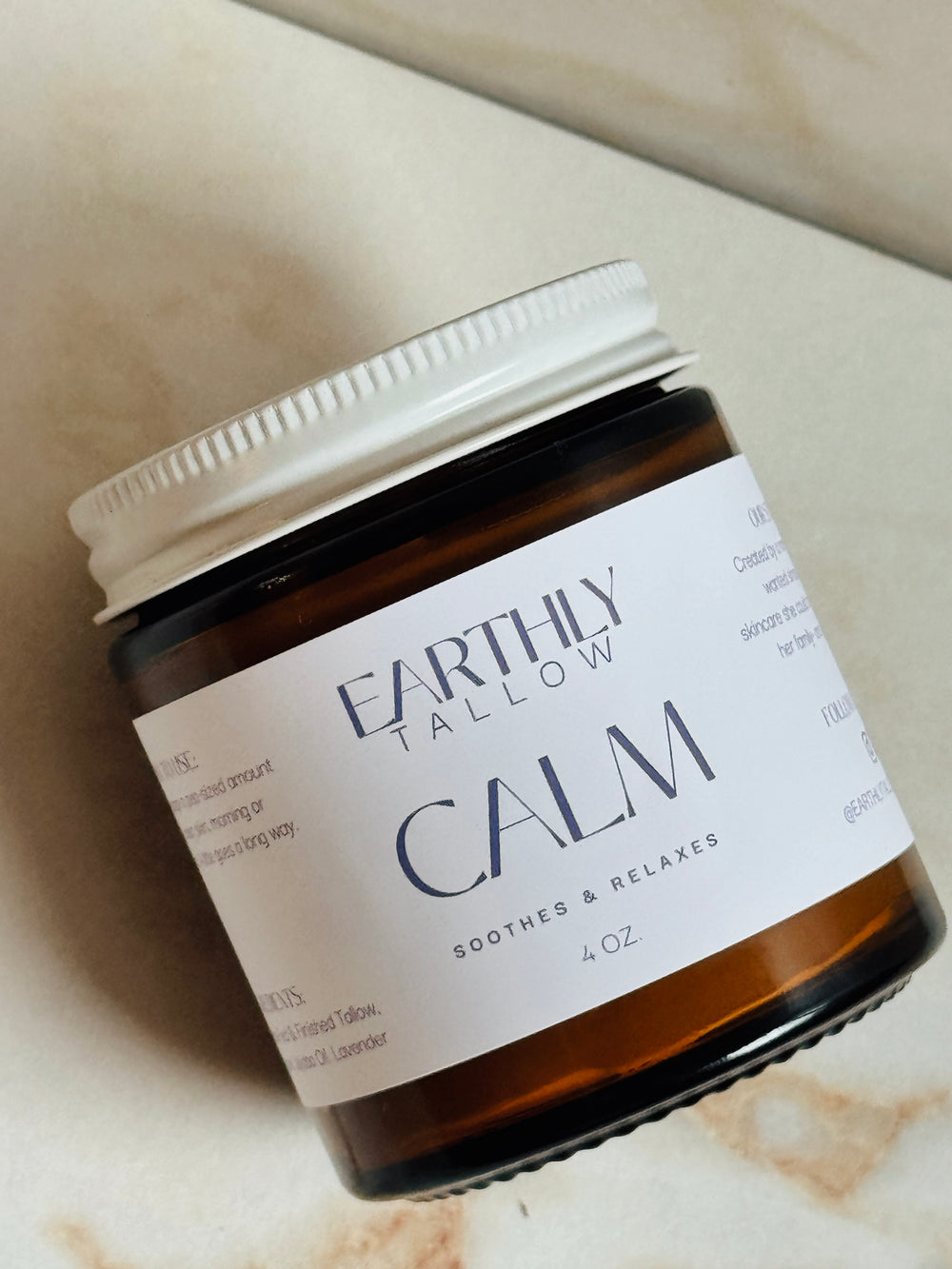 Calm Whipped Tallow (Lavender)