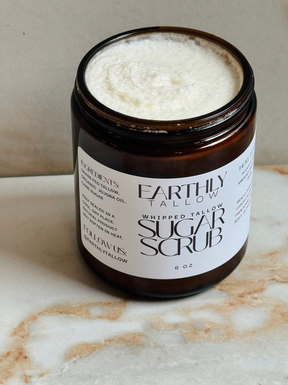 Vanilla Tallow Body Scrub