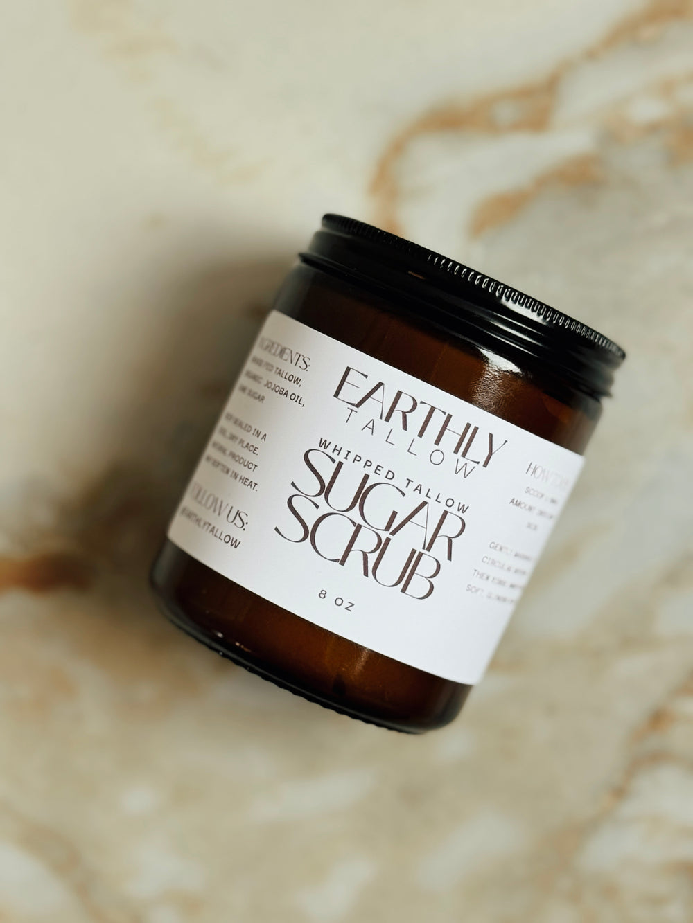 Vanilla Tallow Body Scrub