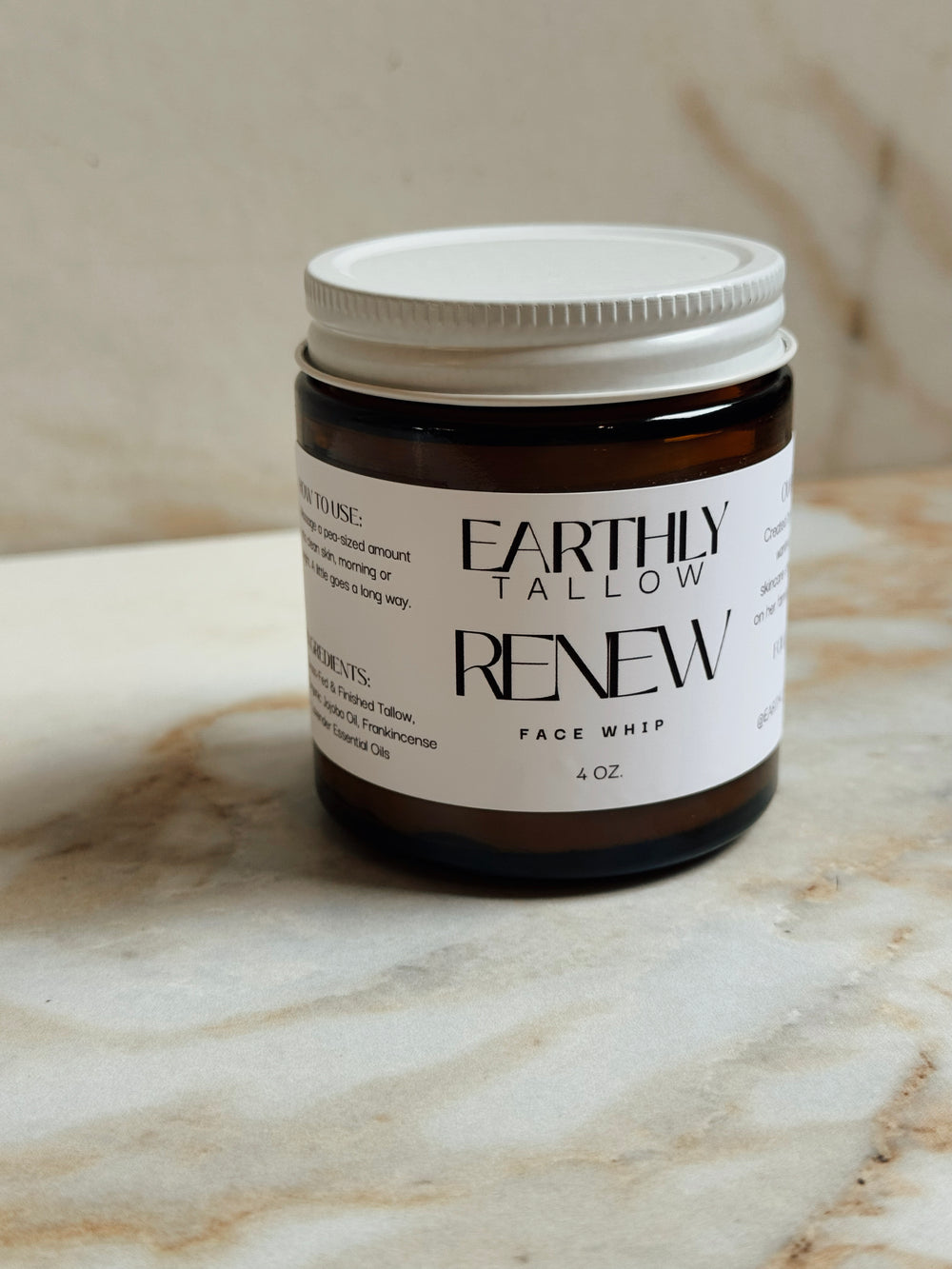 Renew Face Whip – Frankincense & Tallow