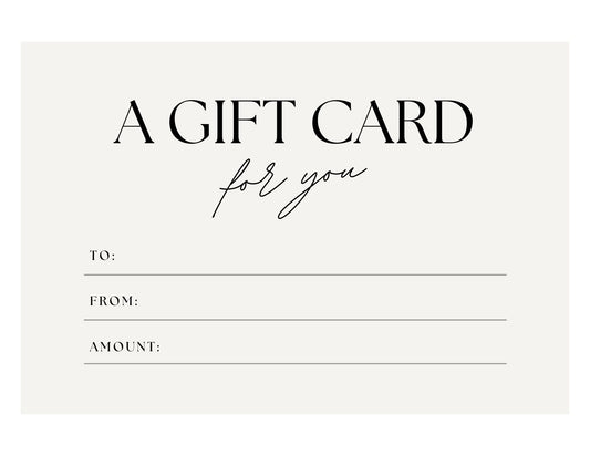 Earthly Tallow Gift Card